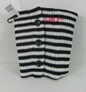 Ride Sweater Neck Gaiter / Warmer, Women's One Size, Black / White Stripe New - Picture 1 of 1