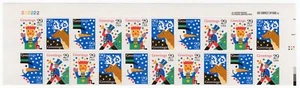 Scott #2794a 29¢ Seasons Greetings Plate Block of 20 Stamps - MNH P#222222 - Picture 1 of 1