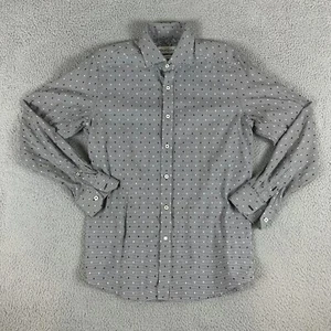 Robert Graham Hemd Herren 15,5 / 39 grau Hahnentritt Tailored-Fit Baumwolle - Bild 1 von 8