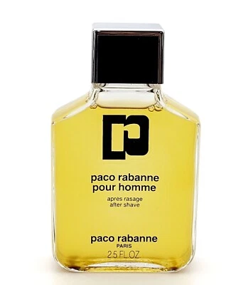 Vintage Paco Rabanne Pour Homme After Shave 2.5oz Nuevo Sin Caja Foto 1 de 4