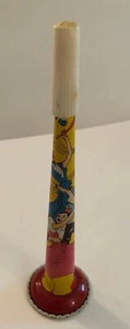 Vintage Silvester buntes Blechhorn - U.S. Metal Tot Co. Hersteller - Bild 1 von 2