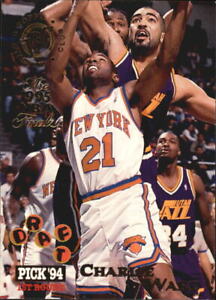 1994-95 Stadium Club Super Teams NBA Finals Basketball Card #340 Charlie Ward