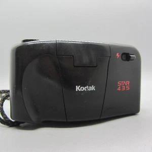 Kodak Star 435 35mm Film Point And Shoot Camera Black Tested - Picture 1 of 10