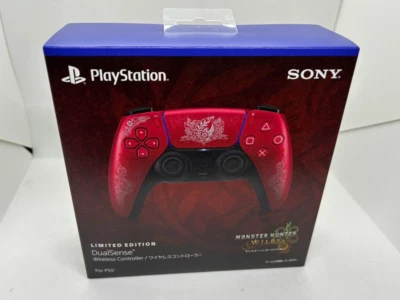 DualSense Wireless Controller Monster Hunter Wilds Limited Edition PS5 NEW SONY - Image 1 of 4