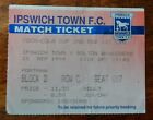 1994/95 - IPSWICH TOWN v BOLTON - LEAGUE CUP 2nd ROUND 1st LEG - TICKET / STUB