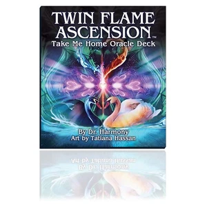 Mazo de Oráculo Twin Flame Ascension: 55 cartas y guía de Oracle, oráculo, tarot - Imagen 1 de 10