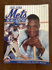 1990 New York Mets Scorebook vs Astros Scored - Picture 1 of 3