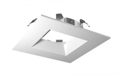 RAB LIGHTING - HATRIM4SD-W Halite 4" Trim SQ Downlight - White - Image 1 of 2