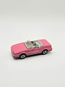 1987 MATCHBOX VINTAGE CADILLAC ALLANTE CONVERTIBLE Pink/gray 1:60 - Picture 1 of 5