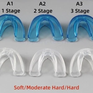 3 Stufen Dental Ortho Zahnkorrektur Zahnspange Erwachsene Retainer Glätten Werkzeug Hart - Bild 1 von 18
