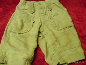 Little Boys Brown Corduroy Pants Size 3-6 months By Gap - Picture 1 of 2