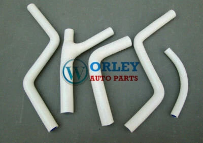 Manguera blanca CR250 CR250R 1985 1986 1987 para radiador de silicona HONDA CR 250 R 85 Foto 1 de 4