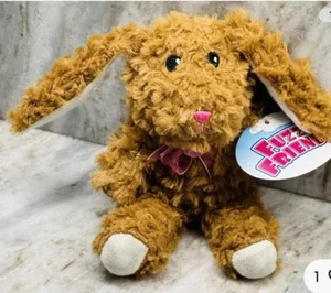 Easter Bunny Plush Kids Stuffed Animal FillerSoft Toy 6 In Fluffy Fuzzy Friends - Picture 1 of 5
