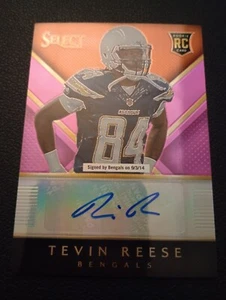 2014 Select Tevin Reese AUTOGRAPH Bengals 126/199 - Picture 1 of 2
