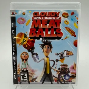 Cloudy With a Chance of Meatballs - PlayStation 3 PS3 - Complete CIB - Good - Picture 1 of 4