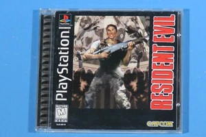 Resident Evil Ps1 PlayStation 1 Black Label 1996 Bill Sienkiewicz Artwork - Picture 1 of 8