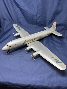 1950'S MARX PAN AMERICAN WORLD AIRWAYS PAA SUPER 7 AIRPLANE PRESSED STEEL - Picture 1 of 24