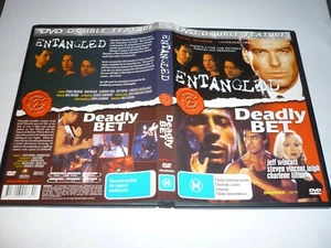 ENTANGLED + DEADLY BET (DVD, M) (168385 A) - Picture 1 of 3