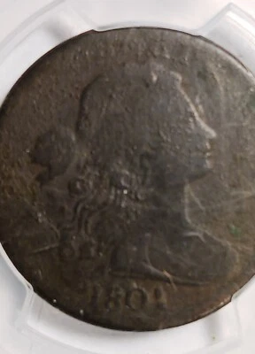 1801 PCGS LARGE CENT VG DETAILS #10811 - Image 1 of 4