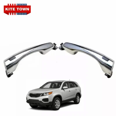 Front Left & Right Smart Key Door Handle For Kia Sorento 2016-20 For 82651-C5710 - Image 1 of 4