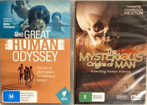 The Great Human Odyssey & The Mysterious Origins of Man (DVD, 2015) NEW & SEALED - Picture 1 of 6