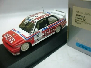 WOW EXTREMADAMENTE RARO BMW M3 E30 SE #5 Soper Winner SPA 1992 1:43 Minichamps-DTM - Imagen 1 de 2
