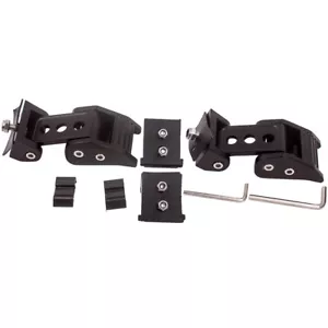 2Pcs Hood Latch Locking Catch for Jeep Wrangler JK JL Unlimited with Rubber Pads - Picture 1 of 11