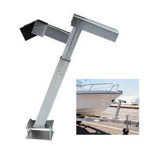 Adjustable Steel Trailer Winch Post, Boat Trailer Winch Stand, 2200 lb Capacity - Picture 1 of 13