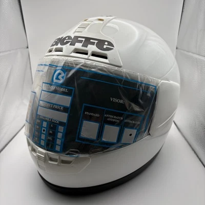 Casco de moto vintage Full Face Bieffe - Talla XS - Color Blanco Foto 1 de 4