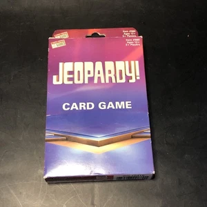 Endless Games Jeopardy Card Game ~Travel Sized Quiz Competition~Fast Paced Play - Picture 1 of 3