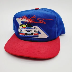 Vintage 90er NASCAR Valvoline Racing Mark Martin Snapback Mütze Kappe hergestellt in den USA Winston - Bild 1 von 7