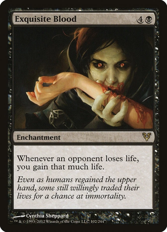 MTG Exquisite Blood  - Avacyn Restored #102 - Image 1 of 1