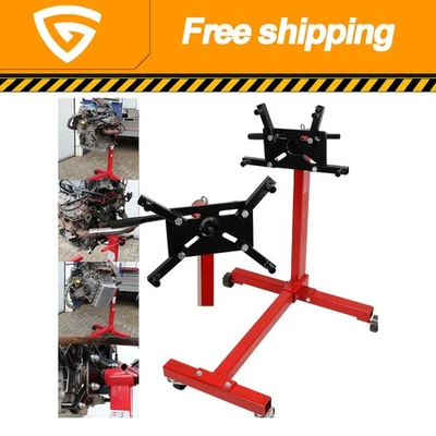 Motorständer KFZ für Werkstatt Hebebühne 360° drehbar Faulenzer Lifter Motor - Bild 1 von 4