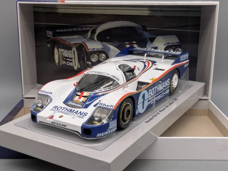 Modellautos 1:18 Werk83 Porsche 956 LH WINNER 24h Le Mans 1982 #1 Ickx Bell OVP - Bild 1 von 4