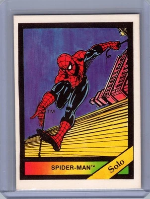 1987 COMIC IMAGES MARVEL UNIVERSE I #58 SPIDERMAN VINTAGE CARD NM - Image 1 of 2