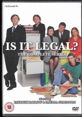 IS IT LEGAL? THE COMPLETE SERIES GENUINE R2 DVD IMELDA STAUNTON PATRICK BARLOW - Image 1 of 2