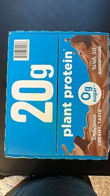 Orgain Plant-Based Protein Shake Chocolate 11 fl oz, 18-pack - Image 1 of 4
