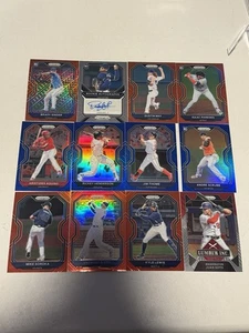 LOTE de 136 tarjetas de béisbol Panini Prizm 2021 novatos #D automáticas - Imagen 1 de 7