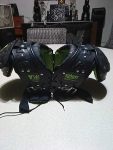 Schutt Y Flex 4.0 Jugend Fußball Schulterpolster Allzweck Medium 13-14" schwarz M - Bild 1 von 7