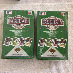 Caja de cera Upper Deck 1990 sellada de fábrica posible Sammy Sosa Ken Griffey JR lote 2 - Imagen 1 de 2