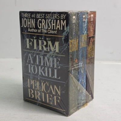 3 - John Grisham #1 BEST SELLERS Box Set, The Firm, A Time To Kill, The Pelican - Image 1 of 4