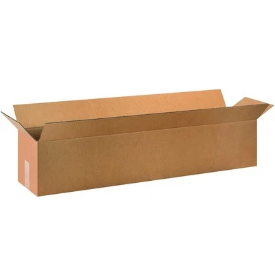 BOX USA 40x8x8 Long Corrugated Boxes, Long, 40L x 8W x 8H, Pack of 25 - Image 1 of 4