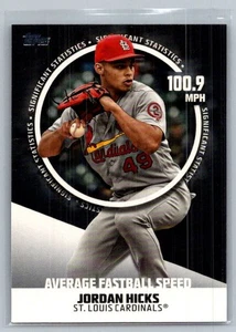 2019 Topps #SS-19 Jordan Hicks Significant Statistics - Picture 1 of 2