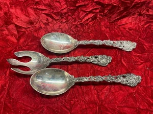 Godinger Silver Art Co Weinrebe versilbert 3-teiliges Servierset - Bild 1 von 6