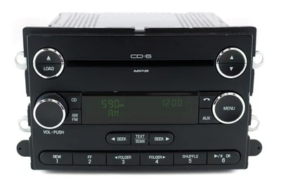 Receptor Mercury 2008-2009 Sable AM FM con reproductor de CD de 6 discos mp3 8G1T-18C815-JA Foto 1 de 4