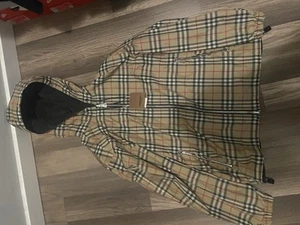 Burberry Reversible Check Hooded Jacket - Picture 1 of 16