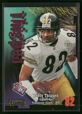 1998 SkyBox Thunder 1998 Yancey Thigpen $#{cardNumber} NM1998 SkyBox Thunder - Image 1 of 2