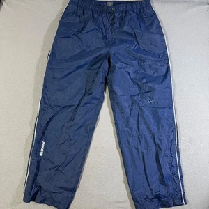 Vintage Nike Blau Windbreaker Cargo Hose Herren Gr. XL Mesh Gefüttert Track Jogger - Bild 1 von 11