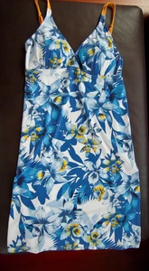 Tommy Bahama Swim Dress Women Floral Cover Up Stretch Adjustable Straps - XL/TG - Picture 1 of 8