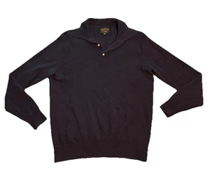 J Crew 100% Kaschmir Pullover Pulli mit Knopfkragen Größe M - Bild 1 von 4